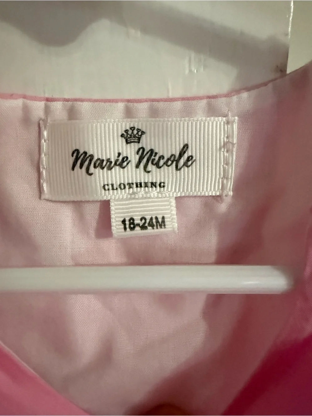 Marie Nicole green smocked